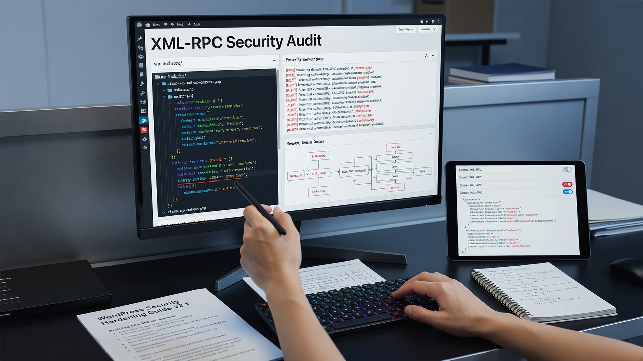 Beveiligingsscans op XML-RPC endpoints